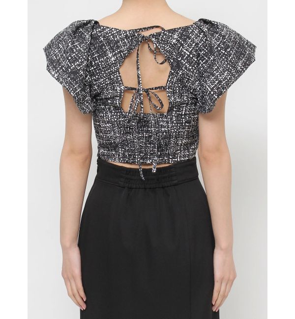 RESEXXY「タックスリーブラッフルブラウス」|シャツ・ブラウス|