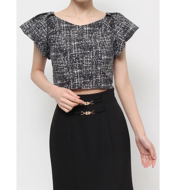 RESEXXY「タックスリーブラッフルブラウス」|シャツ・ブラウス|