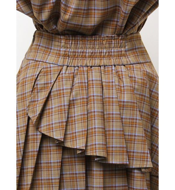 dazzlin「【セットアップ対応】ベルトダブルプリーツスカート」|スカート|