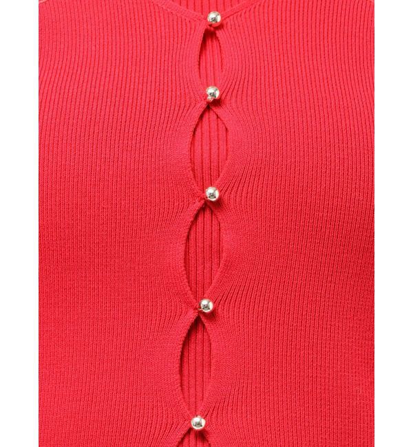 dazzlin「【追加生産分/20周年記念復刻！】カーデタイトトップス」|ニット・セーター|