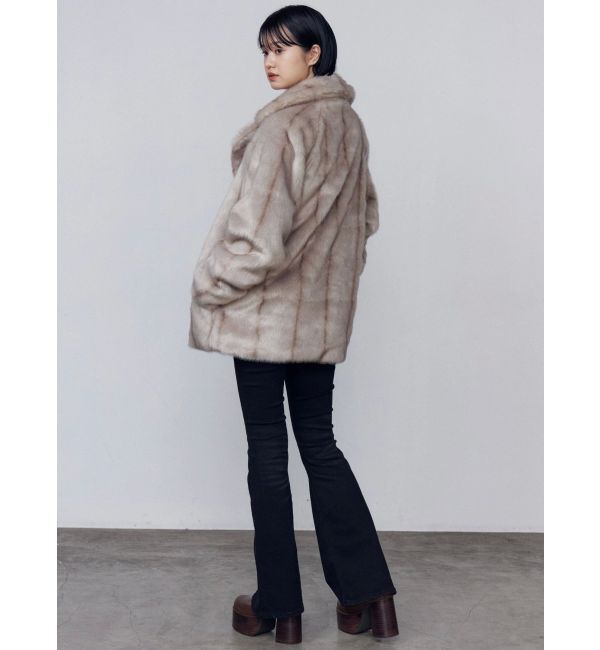 EMODA「リボンポケットハイウエストパギンス」|デニム|