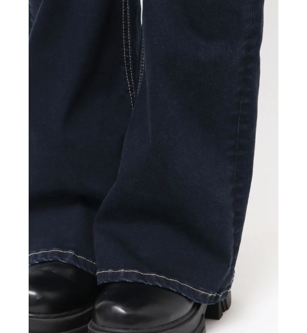 EMODA「リボンポケットハイウエストパギンス」|デニム|