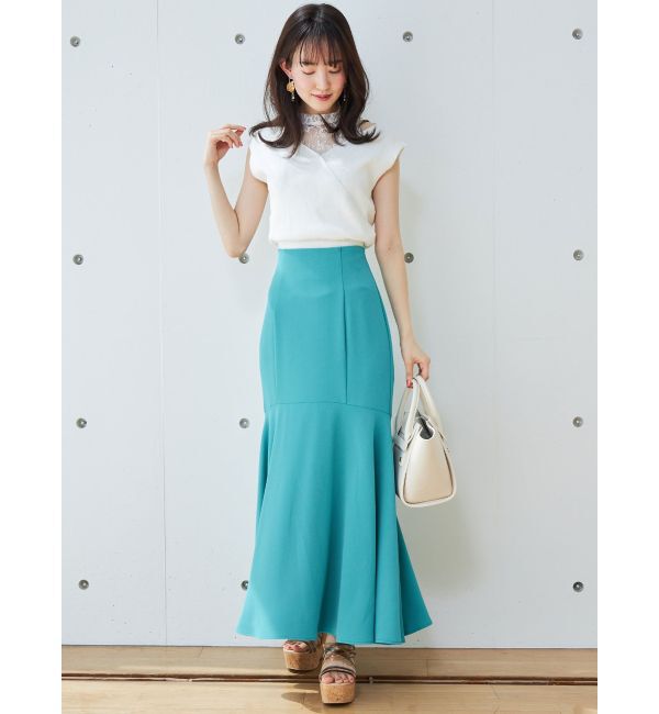 MERCURYDUO「マーメイドフレアスカート」|スカート|