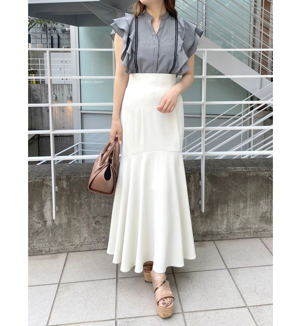 MERCURYDUO「マーメイドフレアスカート」|スカート|