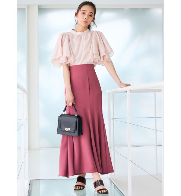 MERCURYDUO「マーメイドフレアスカート」|スカート|