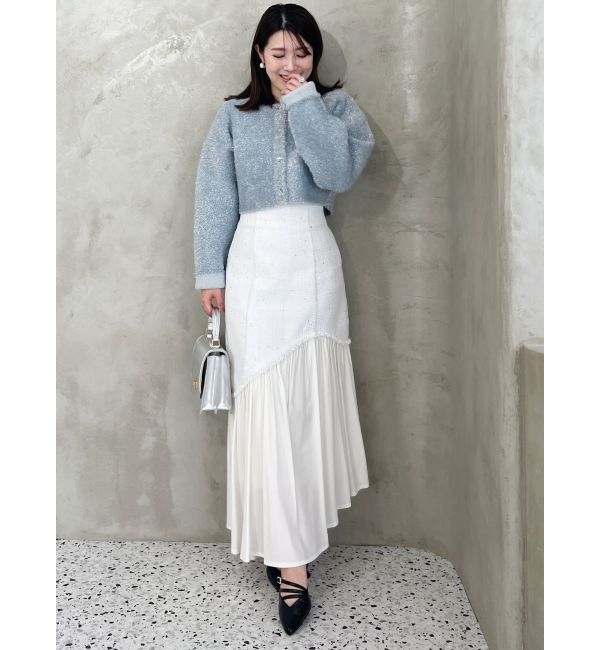 MERCURYDUO「ポインテッドストラップミュール」|パンプス|