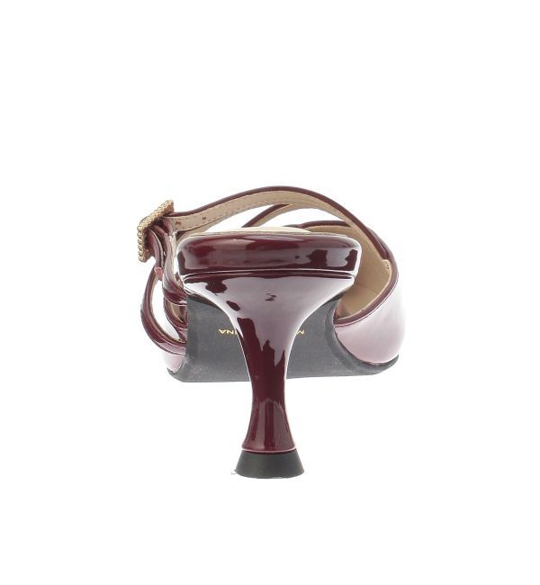 MERCURYDUO「ポインテッドストラップミュール」|パンプス|