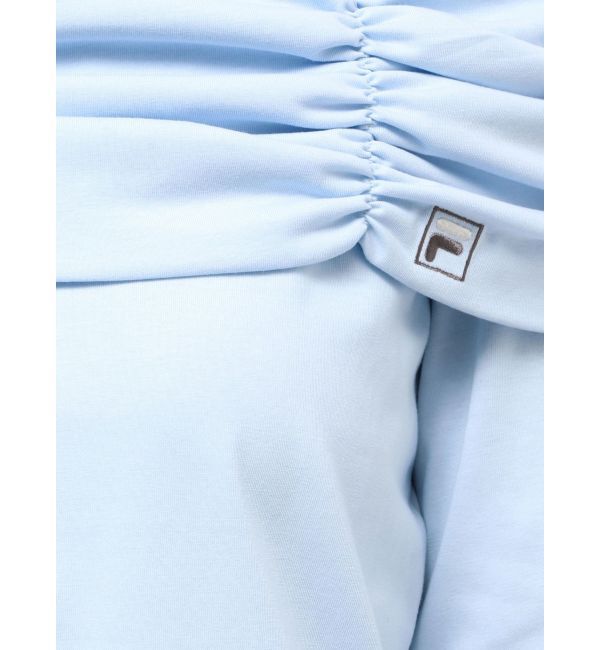 MERCURYDUO「【FILA別注】裏毛オフショルトップス」|Tシャツ・カットソー|