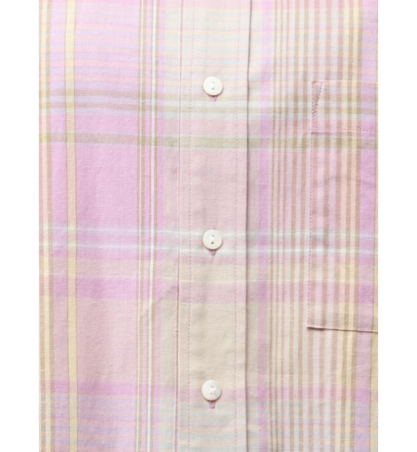 Ungrid「リネン混チェックシャツ」|シャツ・ブラウス|