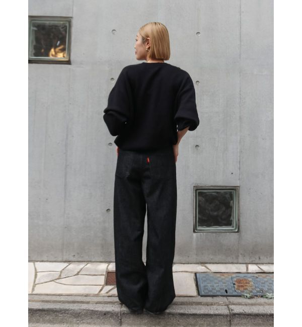 Ungrid「カシミヤ混スムース編みルーズニット」|ニット・セーター|