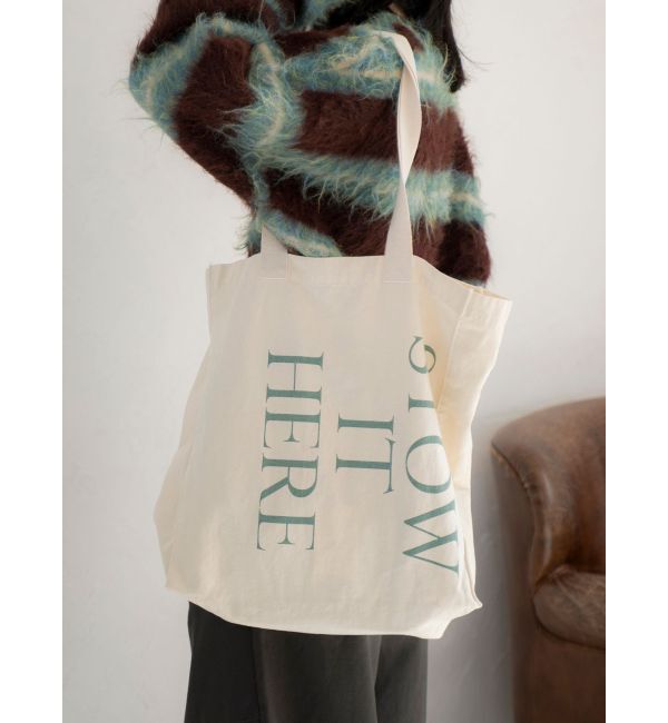 Ungrid「ビッグロゴトートバッグ」|トートバッグ|