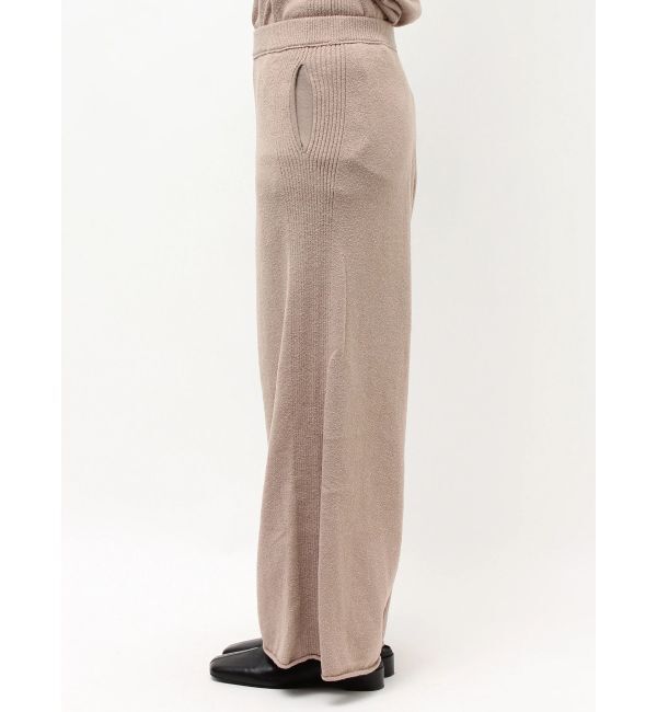 Ungrid「ミニループヤーンワイドニットパンツ」|その他|