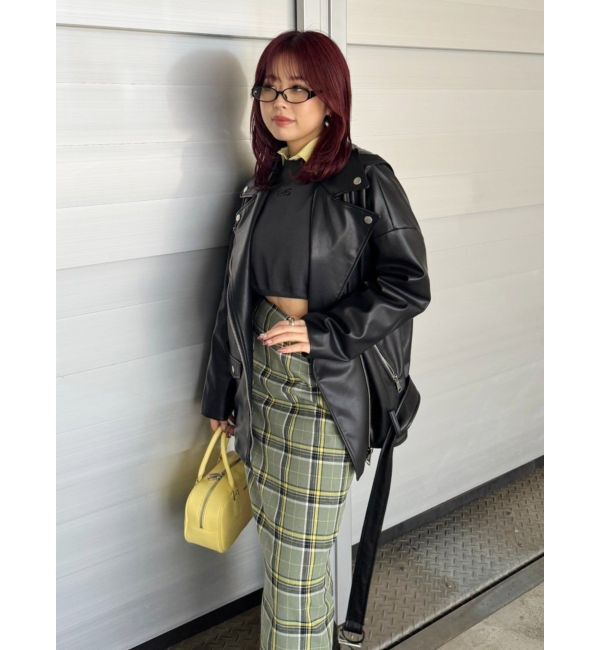 EVRIS「ワンポイントピグメントショートスウェット」|スウェット・ジャージ|