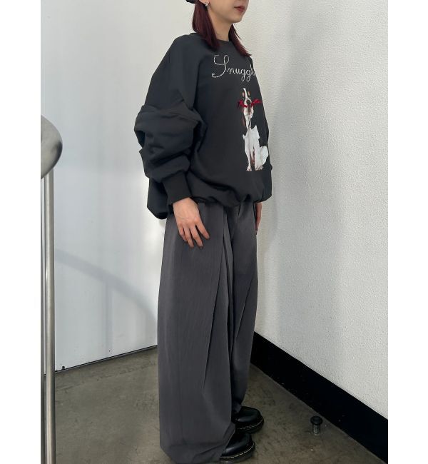 jouetie「DOGプリントプルオーバー」|スウェット・ジャージ|