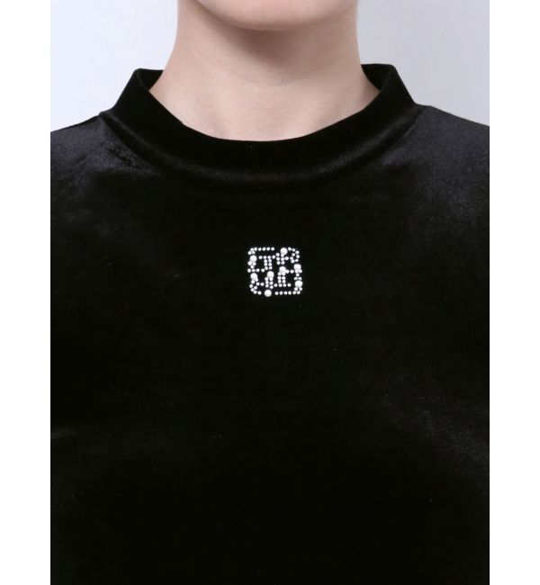 GYDA「GYGYラインストーンプチハイベロアワンピース」|ワンピース|