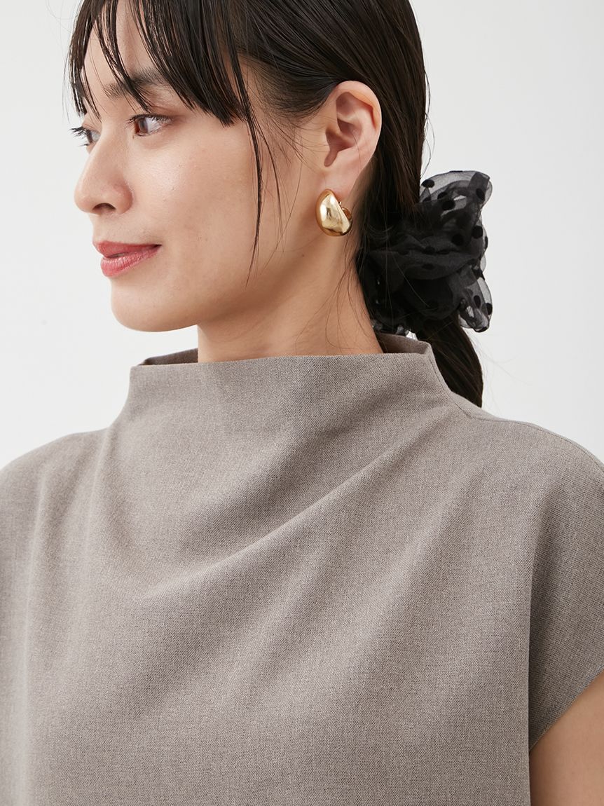 Mila Owen「【セットアイテム】ドレープブラウスセミフレアゴムパンツSET UP」|チノ|