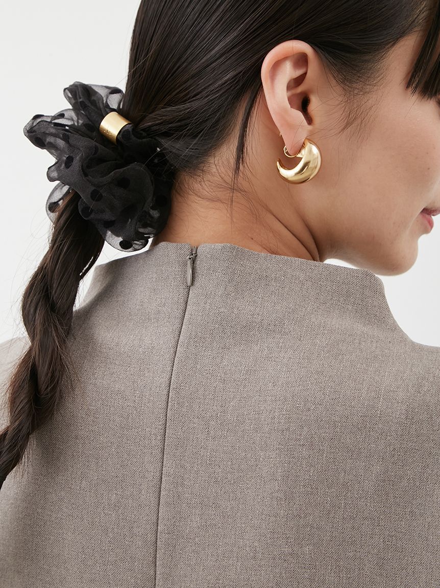 Mila Owen「【セットアイテム】ドレープブラウスセミフレアゴムパンツSET UP」|チノ|