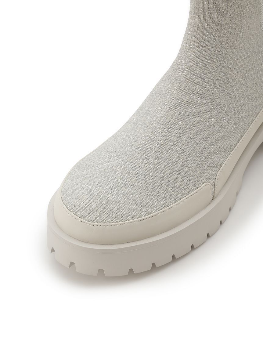 emmi atelier「ecoニットブーツ」|ショートブーツ|