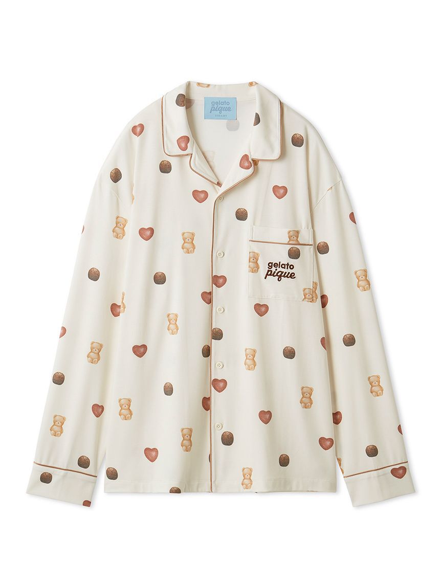 GELATO PIQUE HOMME「【Valentine】【HOMME】総柄シャツ」|シャツ・ブラウス|CRM