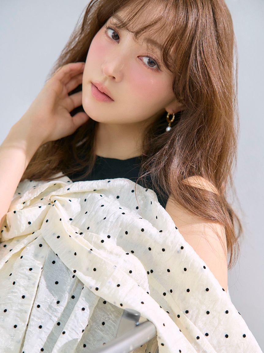 FRAY I.D「ニットコンビペプラムトップス」|ニット・セーター|