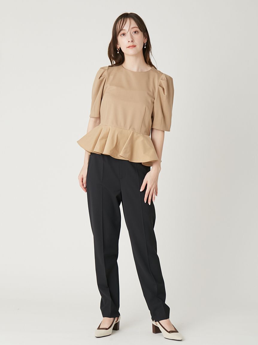 FRAY I.D「ドッキングペプラムカットソー」|Tシャツ・カットソー|