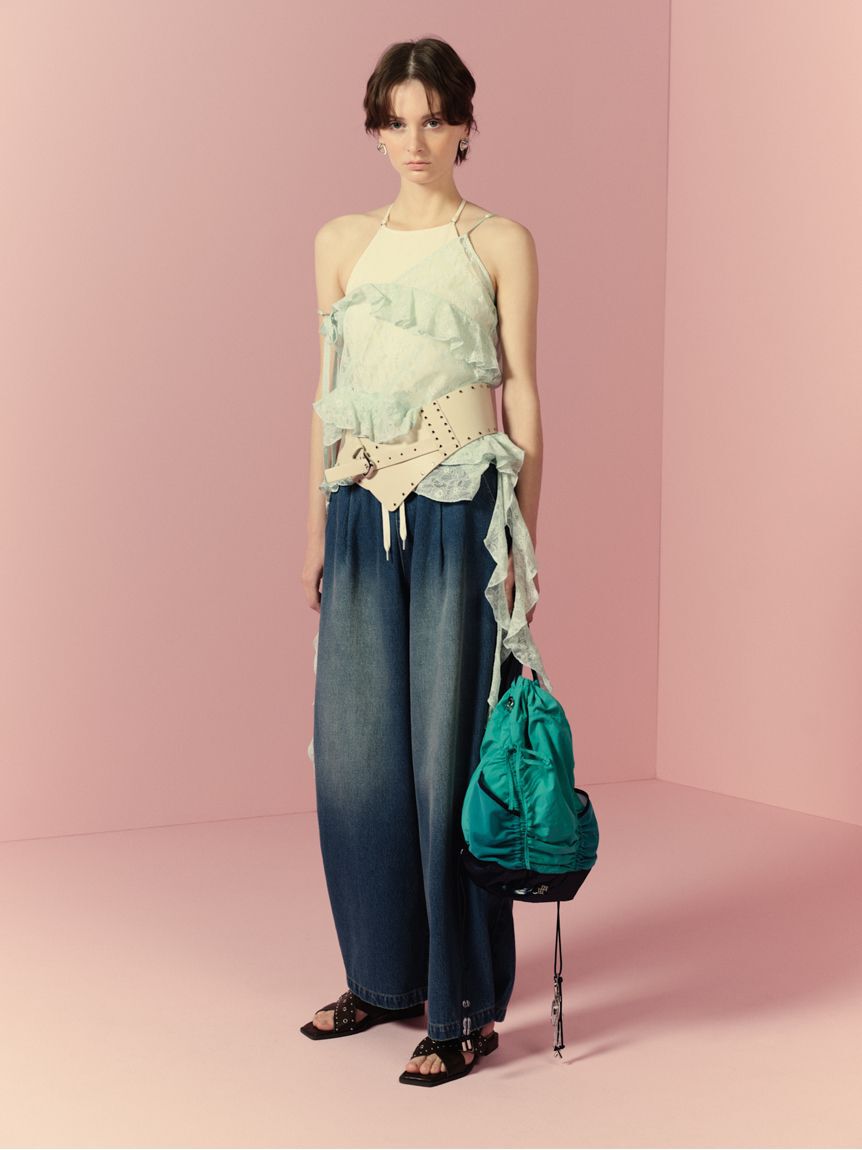 LILY BROWN Lingerie「【LILY BROWN Lingerie】バックリボンボディスーツ」|キャミソール|