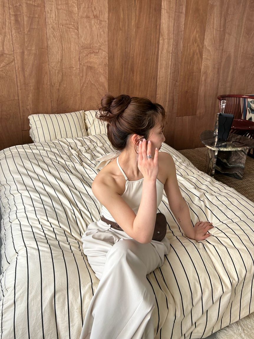 LILY BROWN Lingerie「【LILY BROWN Lingerie】バックリボンボディスーツ」|キャミソール|