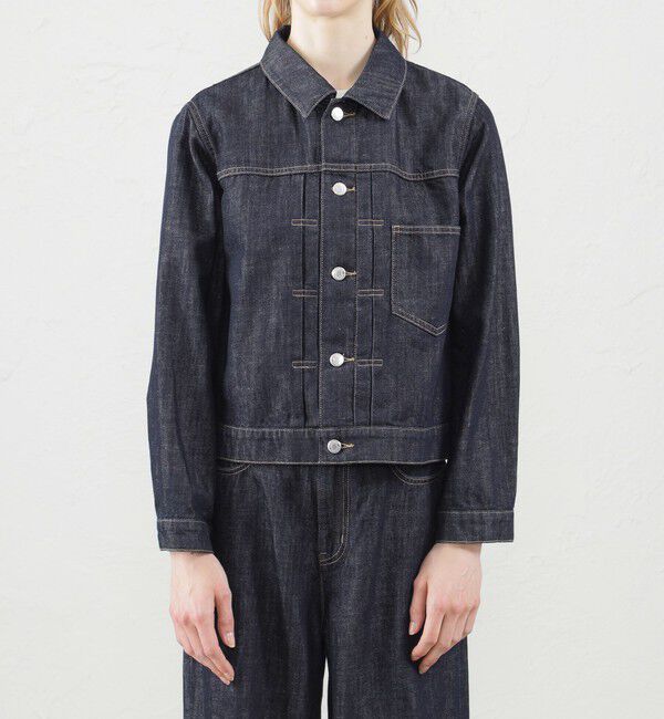 MACKINTOSH PHILOSOPHY「コットンリネンデニムジャケット」|ブルゾン・スタジャン|