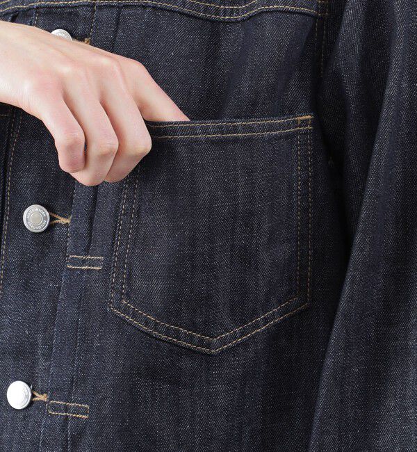 MACKINTOSH PHILOSOPHY「コットンリネンデニムジャケット」|ブルゾン・スタジャン|