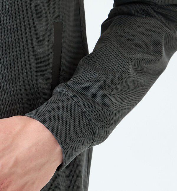 MACKINTOSH PHILOSOPHY「ブリテック コンビパーカー 針抜きジャージー」|ブルゾン・スタジャン|