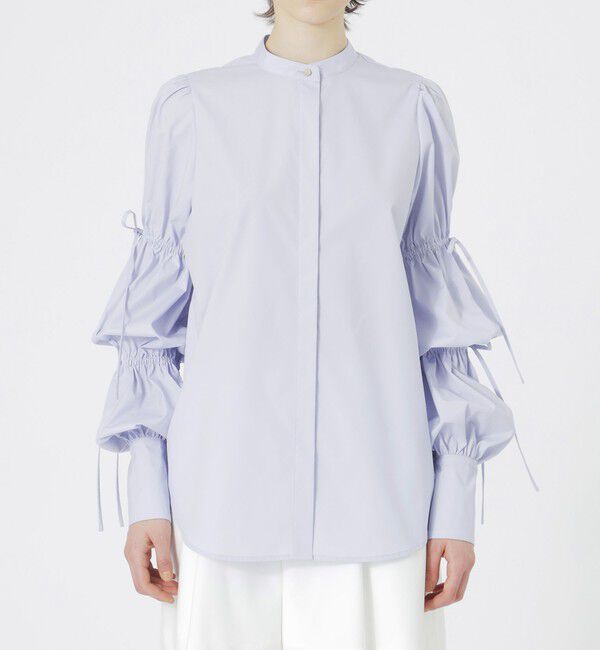  「【手洗い可】キャンディスリーブシャツ」|シャツ・ブラウス|