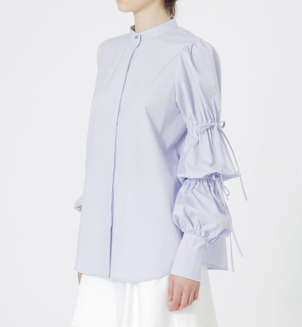  「【手洗い可】キャンディスリーブシャツ」|シャツ・ブラウス|