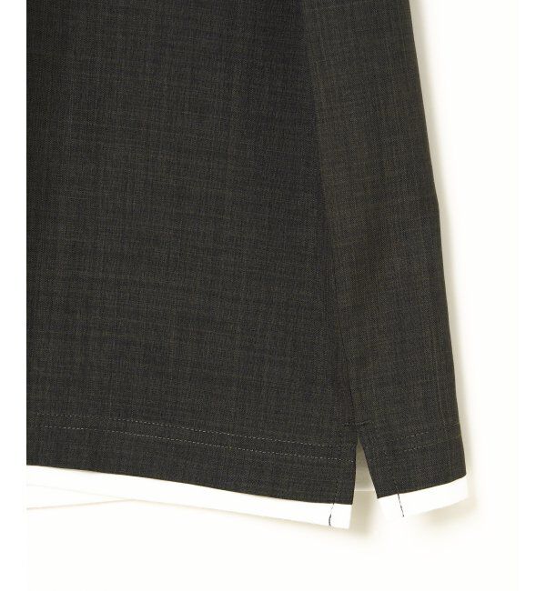 ikka「イージーケアリネンライクシャツＴ」|シャツ・ブラウス|