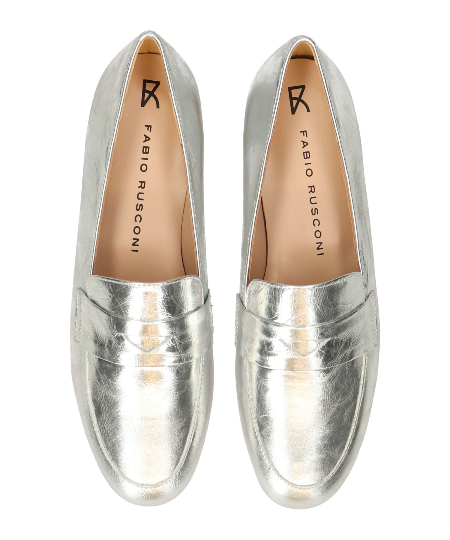 FABIO RUSCONI 「【FABIO RUSCONI】ラウンドトウベーシックローファー(F51629)」|ローファー|