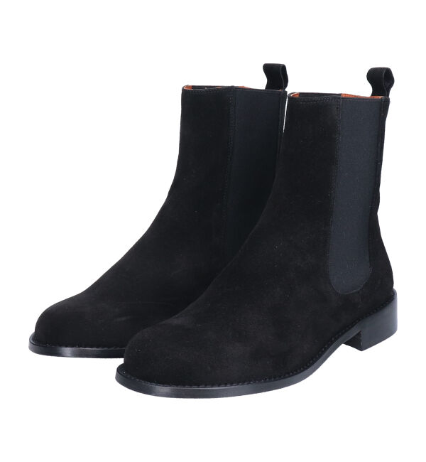 IMPORT SELECT「【ANGEL ALARCON】オブリークトウローヒールサイドゴアブーツ(D53005)」|ショートブーツ|BLS