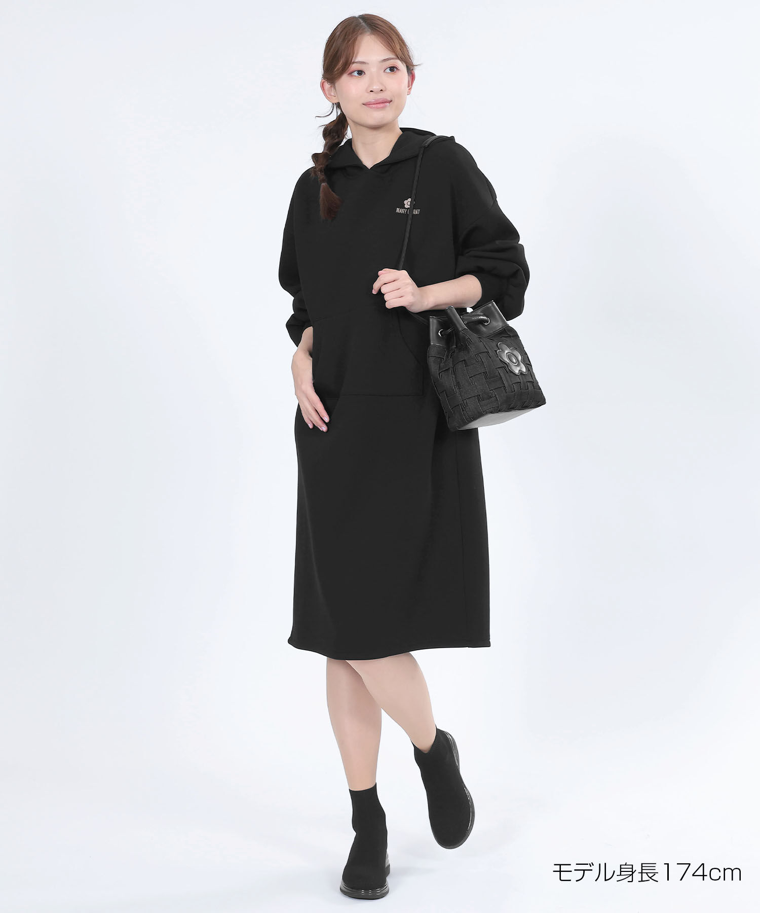 MARY QUANT「ロゴボンディング ワンピース」|ワンピース|