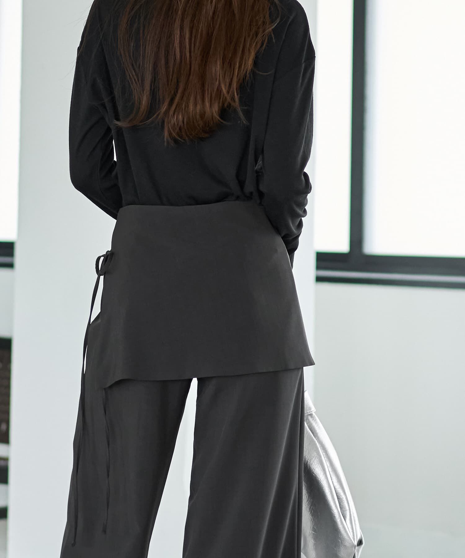 STYLE DELI「薄手でサラサラな腰周りラップワイドパンツ」|その他|