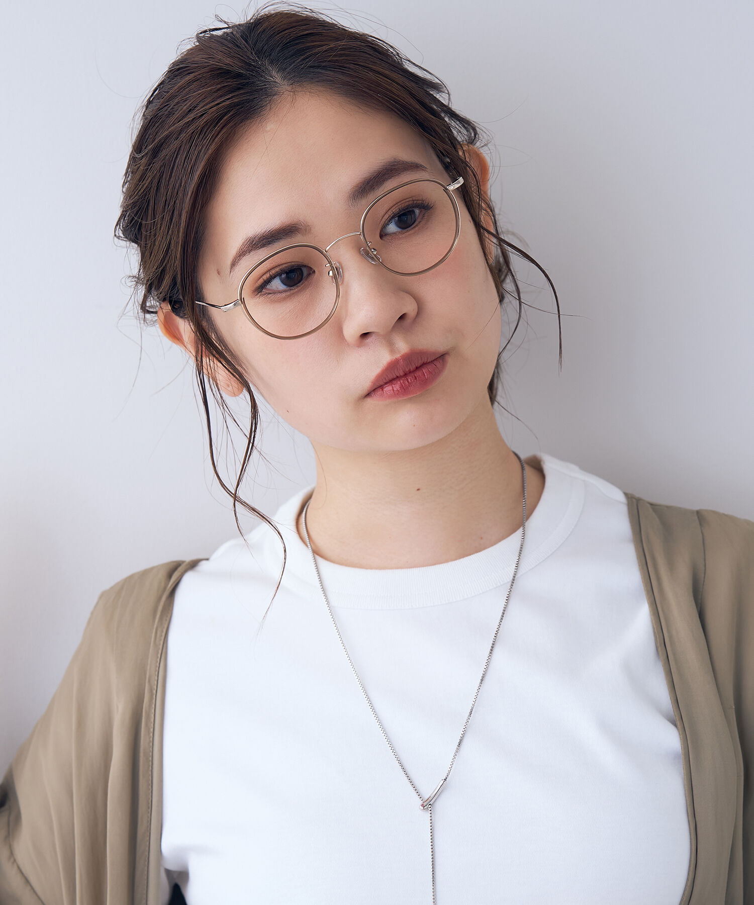  「ボストン型 メガネ｜深い色味が特徴のボストンフレーム/ClassicMetal レンズ交換券付き」|メガネ|