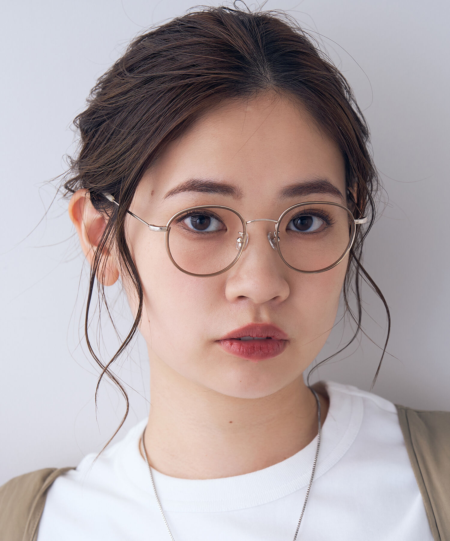  「ボストン型 メガネ｜深い色味が特徴のボストンフレーム/ClassicMetal レンズ交換券付き」|メガネ|