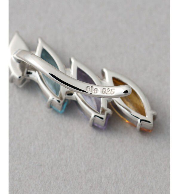 ete「ビジュー マーキス イヤークリップ」|イヤーカフ|