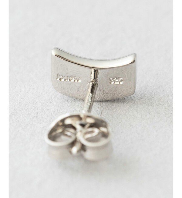 Jouete「ジルコニア チュージング ピアス コンビカラー」|ピアス|