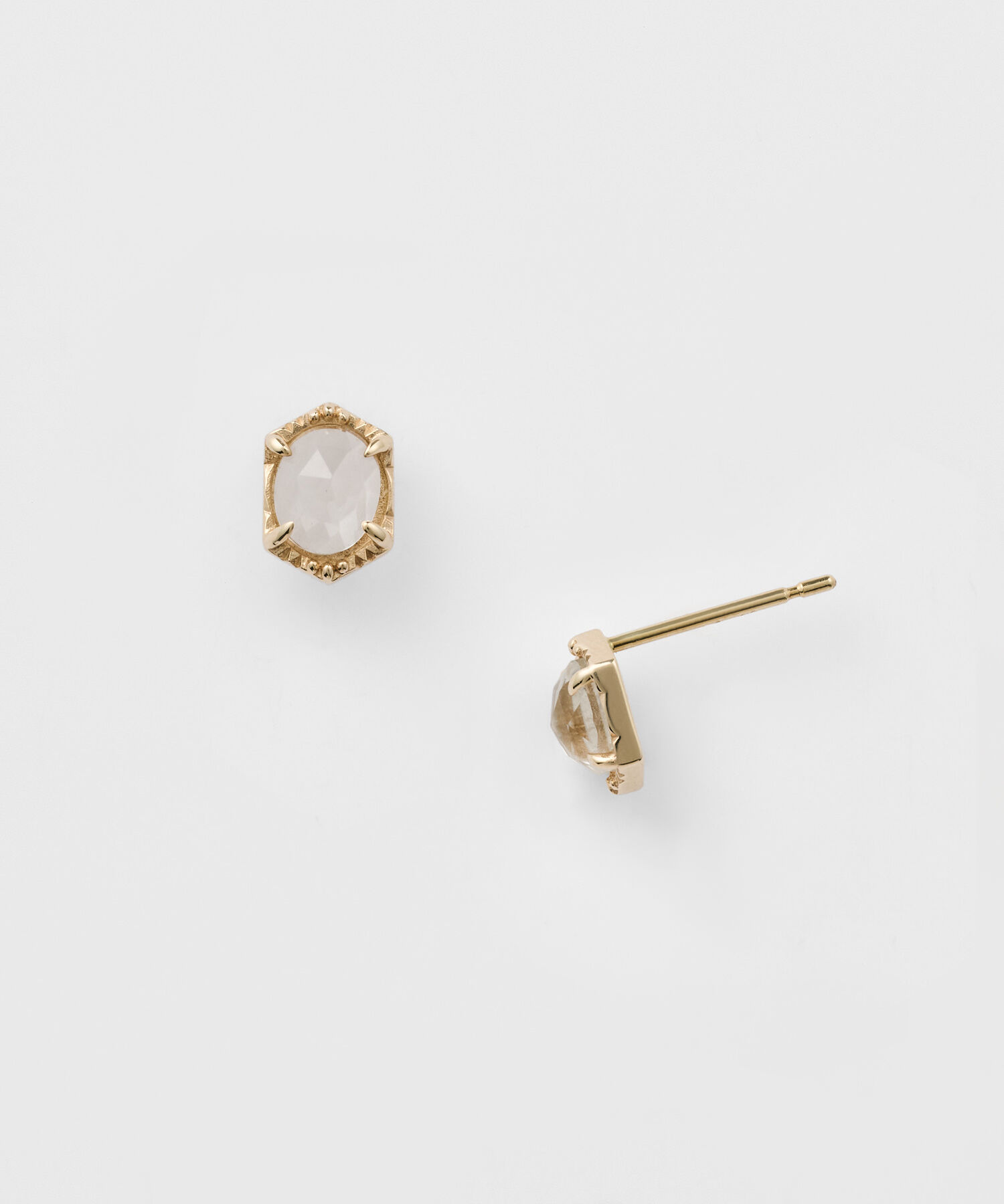  「K10クォーツピアス」|ピアス|