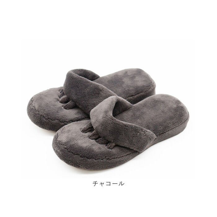 BACKYARD FAMILY「マイクロファイバー 5本指 スリッパ 通販 ルームシューズ ルームスリッパ 洗えるスリッパ」|ルームシューズ|