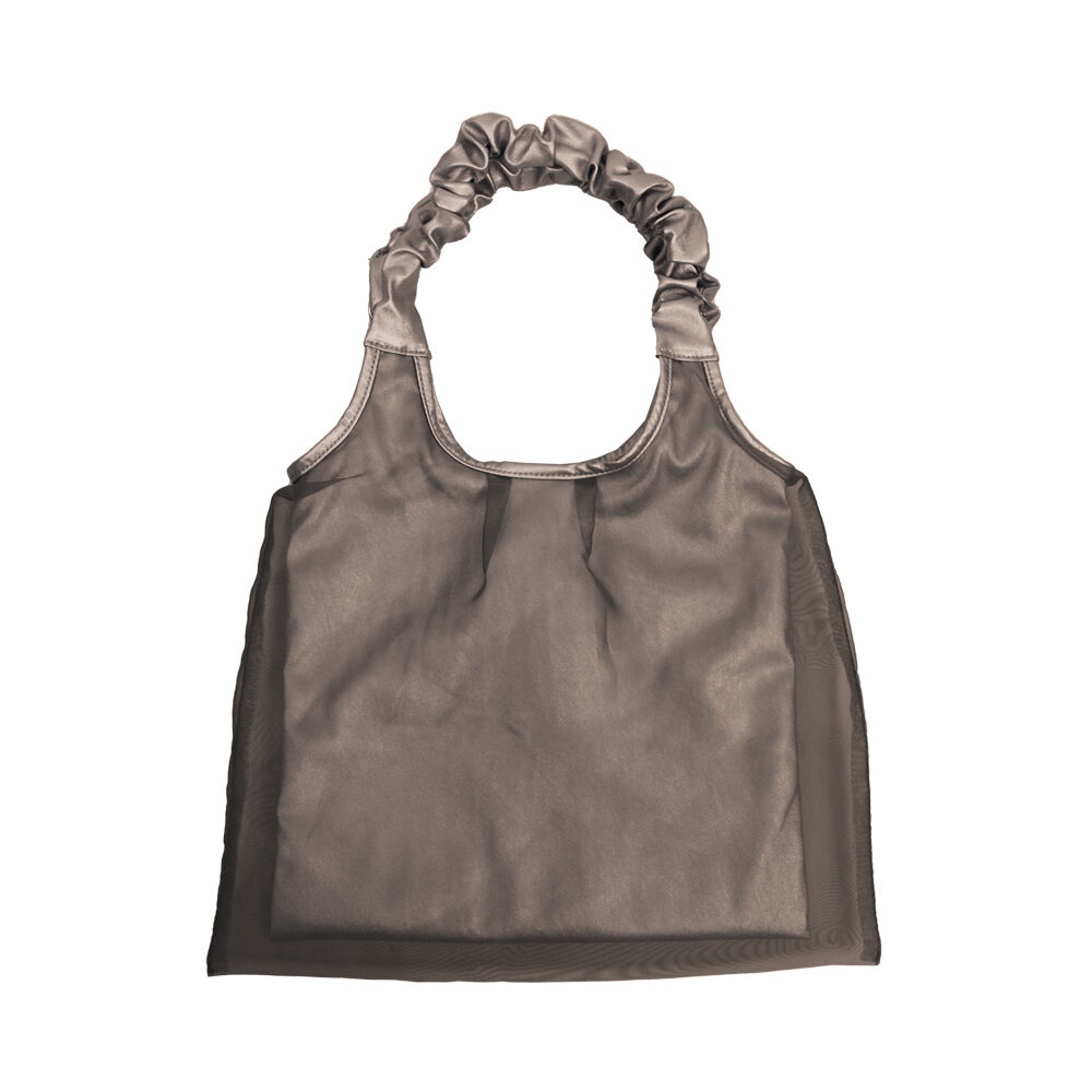 BACKYARD FAMILY「トートバッグ レディース 通販 ギャザーハンドル チュールトート 手提げバッグ 通勤バッグ」|トートバッグ|ゴールド1