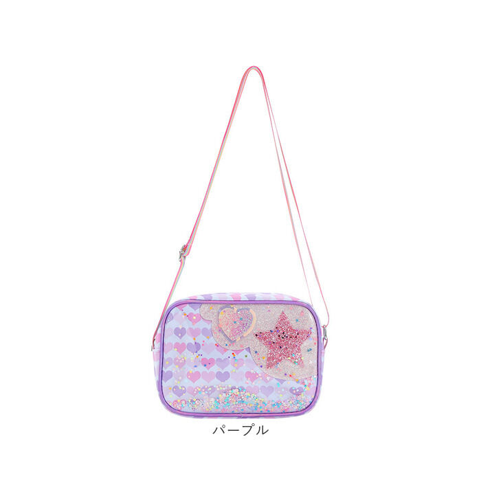 BACKYARD FAMILY「ショルダーバッグ ポシェット キラキラ 女の子 通販 ミニポーチ 斜めがけバッグ 斜めがけバック」|ショルダー・メッセンジャー|