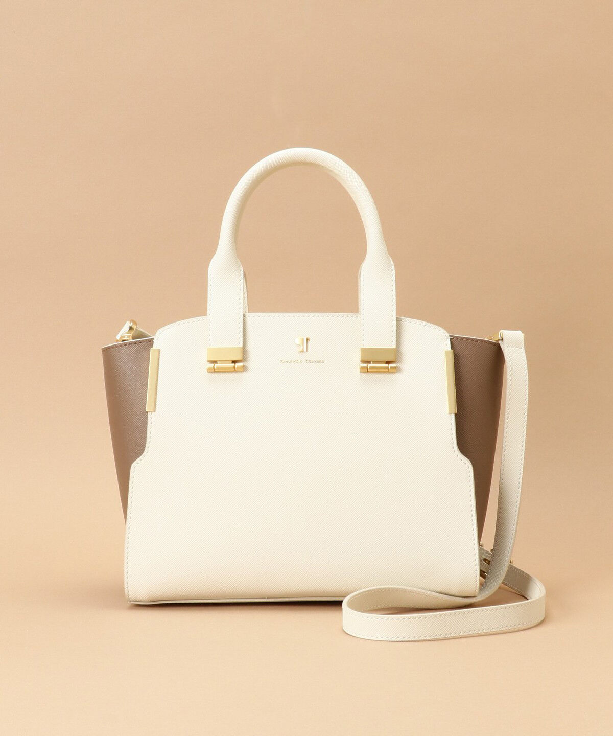 Samantha Thavasa「Pomme d'espoir ポムディスポワール バイカラーハンドルバッグ」|ハンドバッグ|