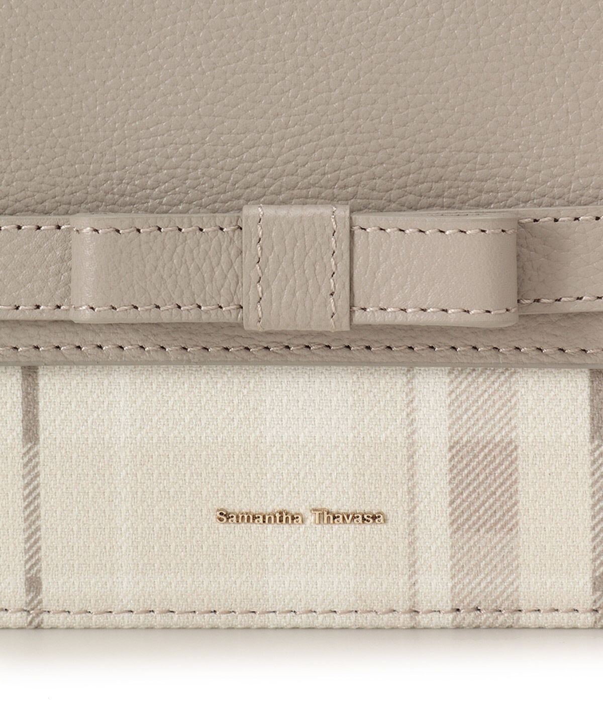 Samantha Thavasa「チェック柄エムシュシュⅢ ショルダーバッグ 大サイズ」|ショルダー・メッセンジャー|