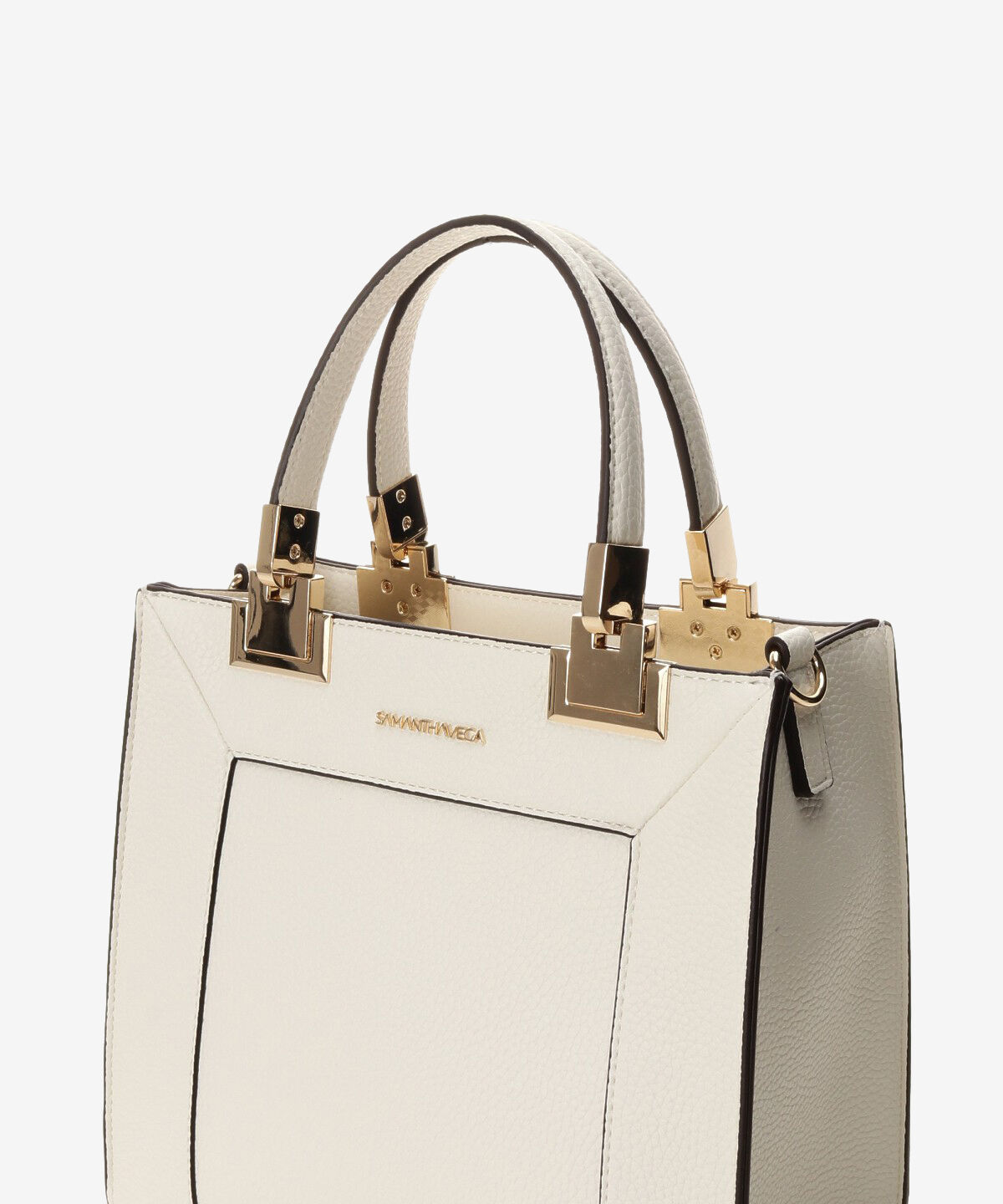 Samantha Vega「シンプルBOXトートバッグ (小)」|ハンドバッグ|