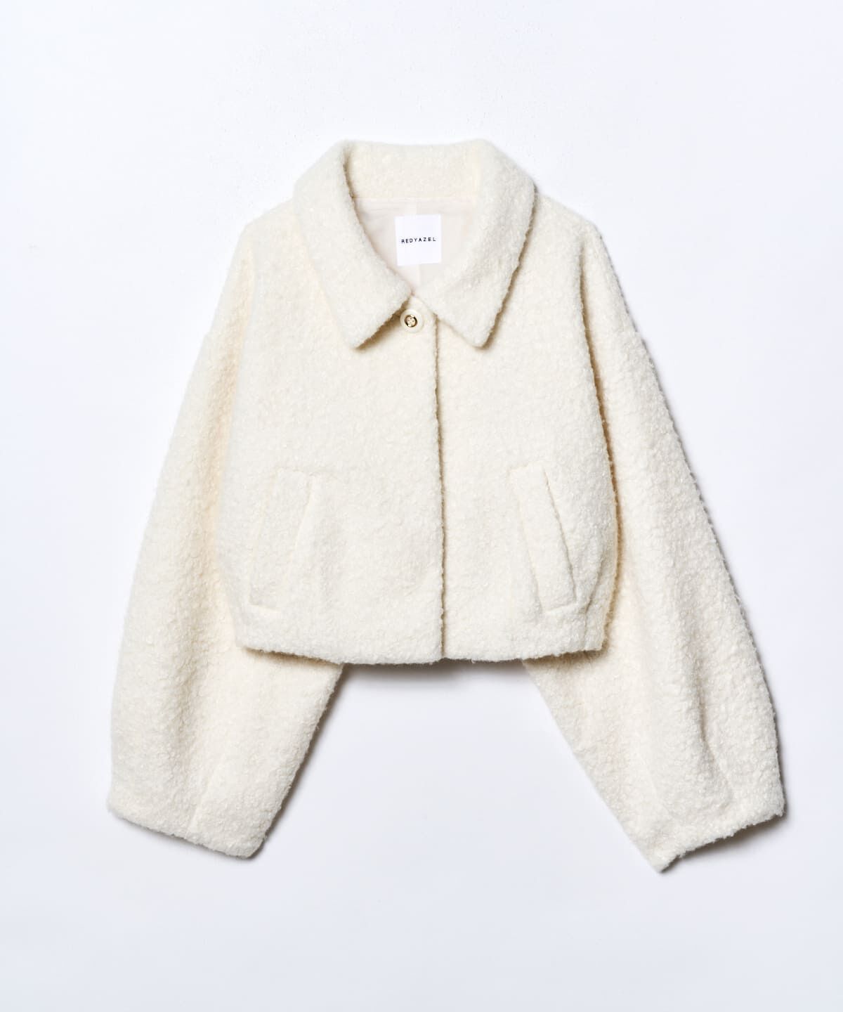 REDYAZEL「ブークレショートコート」|ステンカラーコート|
