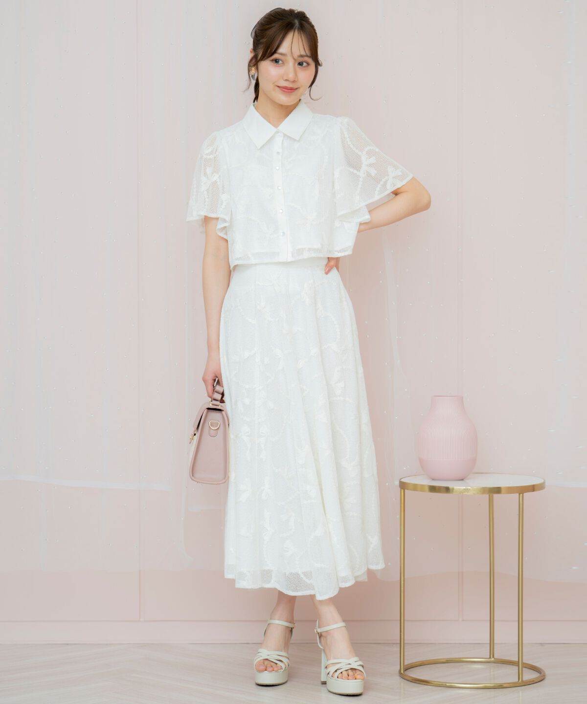 WILLSELECTION「リボンレースブラウス」|シャツ・ブラウス|